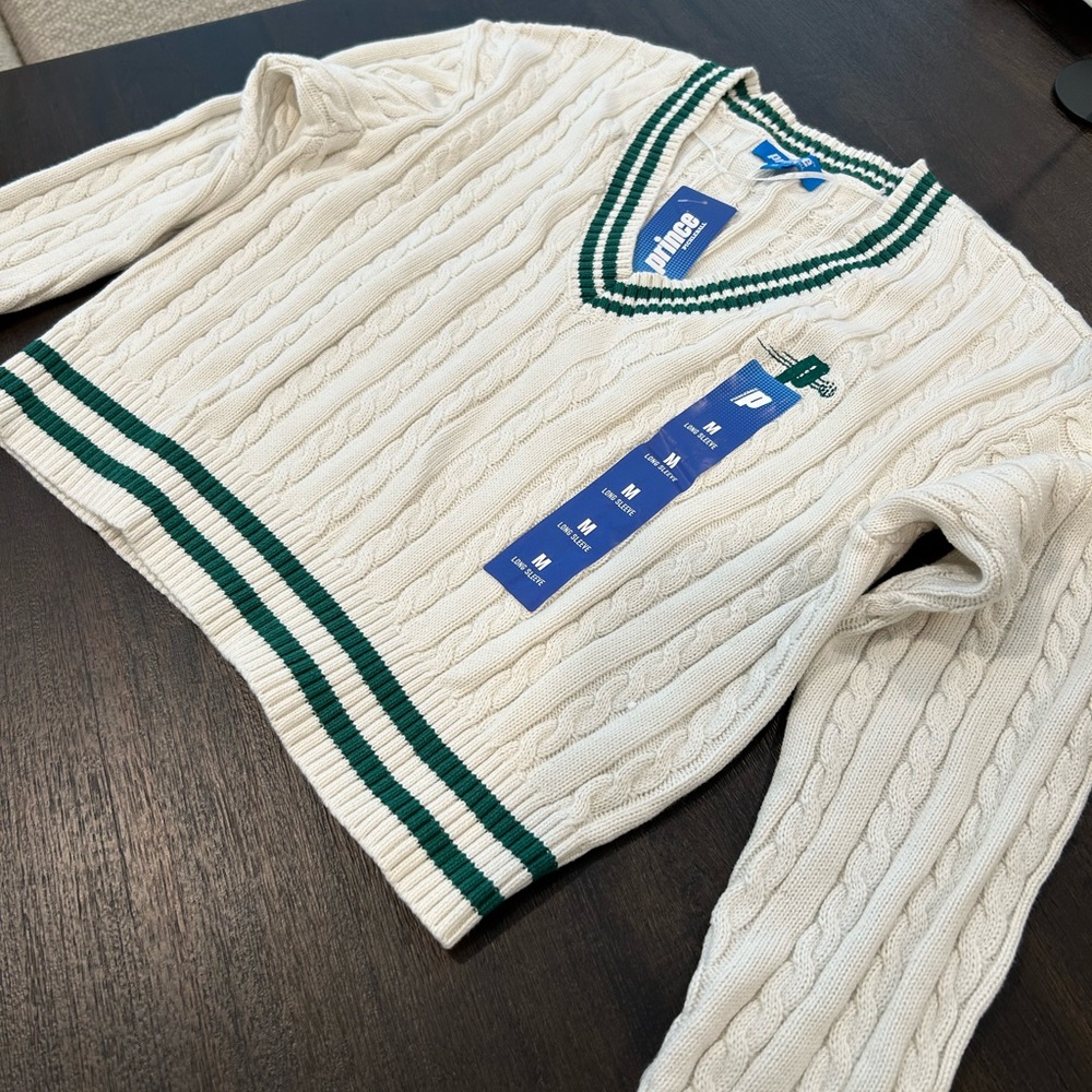 Prince Cable Knit Sweater 💚